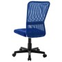 Silla de oficina de tela de malla azul 44x52x100 cm de vidaXL, Sillas de oficina - Ref: Foro24-289516, Precio: 70,18 €, Descu...