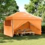 Pop-Up Faltpartyzelt 4 Seitenwände Orange von vidaXL, Zelte und Pavillons - Ref: Foro24-4004977, Preis: 192,05 €, Rabatt: %