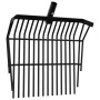 Rake Fork Head with 14 Black Steel Tines by vidaXL, livestock feeding - Ref: Foro24-172481, Price: 26,04 €, Discount: %