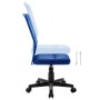 Blue mesh fabric office chair 44x52x100 cm by vidaXL, Office chairs - Ref: Foro24-289516, Price: 70,99 €, Discount: %