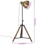 Vintage brass desk lamp 25 W E27 75x75x90-150 cm by vidaXL, Lamps - Ref: Foro24-371891, Price: 115,31 €, Discount: %