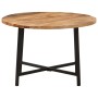 Mesa de centro hierro y madera maciza de mango 54x54x35 cm de vidaXL, Mesas de centro - Ref: Foro24-371968, Precio: 64,99 €, ...