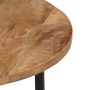 Couchtisch aus Eisen und massivem Mangoholz, 54 x 54 x 35 cm von vidaXL, Couchtisch - Ref: Foro24-371968, Preis: 65,15 €, Rab...