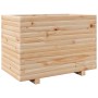 Jardinera madera maciza de pino 70x40x49,5 cm de vidaXL, Maceteros y jardineras - Ref: Foro24-3282549, Precio: 119,77 €, Desc...