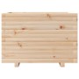 Jardinera madera maciza de pino 70x40x49,5 cm de vidaXL, Maceteros y jardineras - Ref: Foro24-3282549, Precio: 119,77 €, Desc...