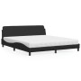 Cama con colchón cuero sintético negro 180x200 cm de vidaXL, Camas y somieres - Ref: Foro24-3208457, Precio: 422,01 €, Descue...