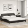 Cama con colchón cuero sintético negro 180x200 cm de vidaXL, Camas y somieres - Ref: Foro24-3208457, Precio: 422,01 €, Descue...