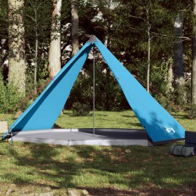 Familienzelt Tipi 8 Personen wasserdicht blau von vidaXL, Zelte - Ref: Foro24-94583, Preis: 74,37 €, Rabatt: %