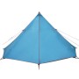 Family tent tipi 8 people waterproof blue by vidaXL, tents - Ref: Foro24-94583, Price: 74,37 €, Discount: %