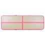 Inflatable gymnastics mat with pump 700x100x10 cm pink PVC by vidaXL, Pilates and yoga mats - Ref: Foro24-91924, Price: 281,5...