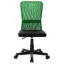 Silla de oficina de tela de malla negra y verde 44x52x100 cm de vidaXL, Sillas de oficina - Ref: Foro24-289512, Precio: 70,18...