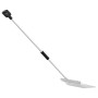 Silver steel rake fork handle Ø11x114 cm by vidaXL, livestock feeding - Ref: Foro24-172483, Price: 17,98 €, Discount: %