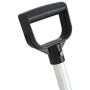 Silver steel rake fork handle Ø11x114 cm by vidaXL, livestock feeding - Ref: Foro24-172483, Price: 17,98 €, Discount: %