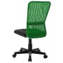 Black and green mesh fabric office chair 44x52x100 cm by vidaXL, Office chairs - Ref: Foro24-289512, Price: 70,18 €, Discount: %