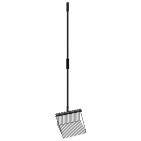 Rake fork with 18 black steel tines by vidaXL, livestock feeding - Ref: Foro24-3209561, Price: 35,78 €, Discount: %