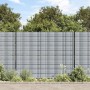 Garden privacy screens 10 pcs gray PVC 252.5x19 cm by vidaXL, fence panels - Ref: Foro24-4005546, Price: 46,06 €, Discount: %