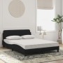 Cama con colchón terciopelo negro 140x190 cm de vidaXL, Camas y somieres - Ref: Foro24-3208393, Precio: 322,99 €, Descuento: %