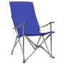 Klappbare Campingstühle 2 Einheiten blau von vidaXL, Campingmöbel - Ref: Foro24-47907, Preis: 135,99 €, Rabatt: %