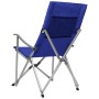 Klappbare Campingstühle 2 Einheiten blau von vidaXL, Campingmöbel - Ref: Foro24-47907, Preis: 135,99 €, Rabatt: %