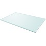 Square tempered glass table top 1000x620 mm by vidaXL, Table tops - Ref: Foro24-243633, Price: 44,50 €, Discount: %