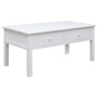 White wooden coffee table 100x50x45 cm by vidaXL, Coffee table - Ref: Foro24-284137, Price: 154,60 €, Discount: %