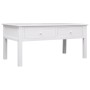 White wooden coffee table 100x50x45 cm by vidaXL, Coffee table - Ref: Foro24-284137, Price: 154,60 €, Discount: %