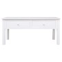 White wooden coffee table 100x50x45 cm by vidaXL, Coffee table - Ref: Foro24-284137, Price: 154,60 €, Discount: %