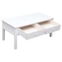 White wooden coffee table 100x50x45 cm by vidaXL, Coffee table - Ref: Foro24-284137, Price: 154,60 €, Discount: %