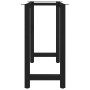 Estructura de mesa de comedor en forma de H 100x40x72 cm de vidaXL, Patas para mesas - Ref: Foro24-285133, Precio: 112,99 €, ...