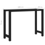 Estructura de mesa de comedor en forma de H 100x40x72 cm de vidaXL, Patas para mesas - Ref: Foro24-285133, Precio: 112,99 €, ...