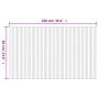 Rechteckiger Bambusteppich grau 60x100 cm von vidaXL, Teppiche - Ref: Foro24-376712, Preis: 15,95 €, Rabatt: %