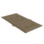 Cojines silla respaldo bajo 6 ud tela taupe melange 100x50x4 cm de vidaXL, Cojines para sillas y sofás - Ref: Foro24-4002471,...