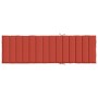 Cojín para tumbona tela rojo melange 200x60x4 cm de vidaXL, Cojines para sillas y sofás - Ref: Foro24-4002515, Precio: 42,92 ...