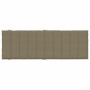 Kissen für Sonnenliege grau taupe melange Stoff 186x58x3 cm von vidaXL, Kissen für Stühle und Sofas - Ref: Foro24-4002484, Pr...