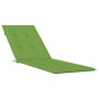 Cushion for sun lounger in green melange fabric (75+105)x50x3 cm by vidaXL, Cushions for chairs and sofas - Ref: Foro24-40024...