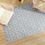 Alfombra de exterior PP gris 140x200 cm de vidaXL, Protectores para exterior - Ref: Foro24-368556, Precio: 26,40 €, Descuento: %