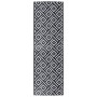 Alfombra de exterior PP blanco y negro 80x250 cm de vidaXL, Protectores para exterior - Ref: Foro24-368575, Precio: 23,38 €, ...