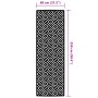 Alfombra de exterior PP blanco y negro 80x250 cm de vidaXL, Protectores para exterior - Ref: Foro24-368575, Precio: 23,38 €, ...