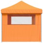 Pop Up faltbares Partyzelt 3 Seitenwände orange von vidaXL, Zelte und Pavillons - Ref: Foro24-4004969, Preis: 180,99 €, Rabat...