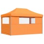 Pop Up faltbares Partyzelt 3 Seitenwände orange von vidaXL, Zelte und Pavillons - Ref: Foro24-4004969, Preis: 180,99 €, Rabat...