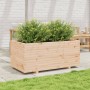 Jardinera madera maciza de pino 110x60x49,5 cm de vidaXL, Maceteros y jardineras - Ref: Foro24-3282569, Precio: 182,35 €, Des...