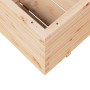 Solid pine wood planter 110x60x49.5 cm by vidaXL, Pots and planters - Ref: Foro24-3282569, Price: 182,48 €, Discount: %