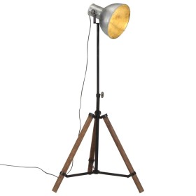 Silberne Vintage Stehleuchte 25 W E27 75x75x90-150 cm von vidaXL, Lampen - Ref: Foro24-371890, Preis: 116,41 €, Rabatt: %