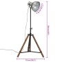 Vintage silver floor lamp 25 W E27 75x75x90-150 cm by vidaXL, Lamps - Ref: Foro24-371890, Price: 127,99 €, Discount: %