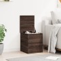 Wooden storage box, engineered oak, brown, 40x42x46 cm by vidaXL, Storage trunks - Ref: Foro24-840652, Price: 49,51 €, Discou...