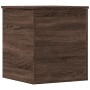 Wooden storage box, engineered oak, brown, 40x42x46 cm by vidaXL, Storage trunks - Ref: Foro24-840652, Price: 49,51 €, Discou...