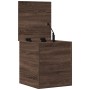 Wooden storage box, engineered oak, brown, 40x42x46 cm by vidaXL, Storage trunks - Ref: Foro24-840652, Price: 49,51 €, Discou...