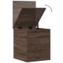 Wooden storage box, engineered oak, brown, 40x42x46 cm by vidaXL, Storage trunks - Ref: Foro24-840652, Price: 49,51 €, Discou...