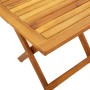 Sillas de jardín plegables con mesa 2 uds madera maciza roja de vidaXL, Sillas de jardín - Ref: Foro24-3214220, Precio: 129,5...