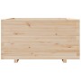 Jardinera madera maciza de pino 90x90x49,5 cm de vidaXL, Maceteros y jardineras - Ref: Foro24-3282534, Precio: 193,99 €, Desc...